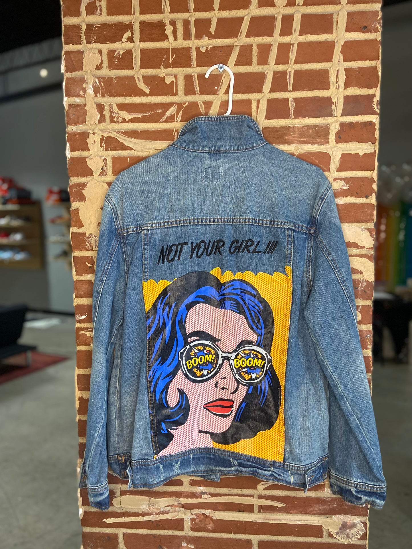 Pop Art Denim Jacket