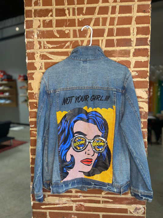 Pop Art Denim Jacket