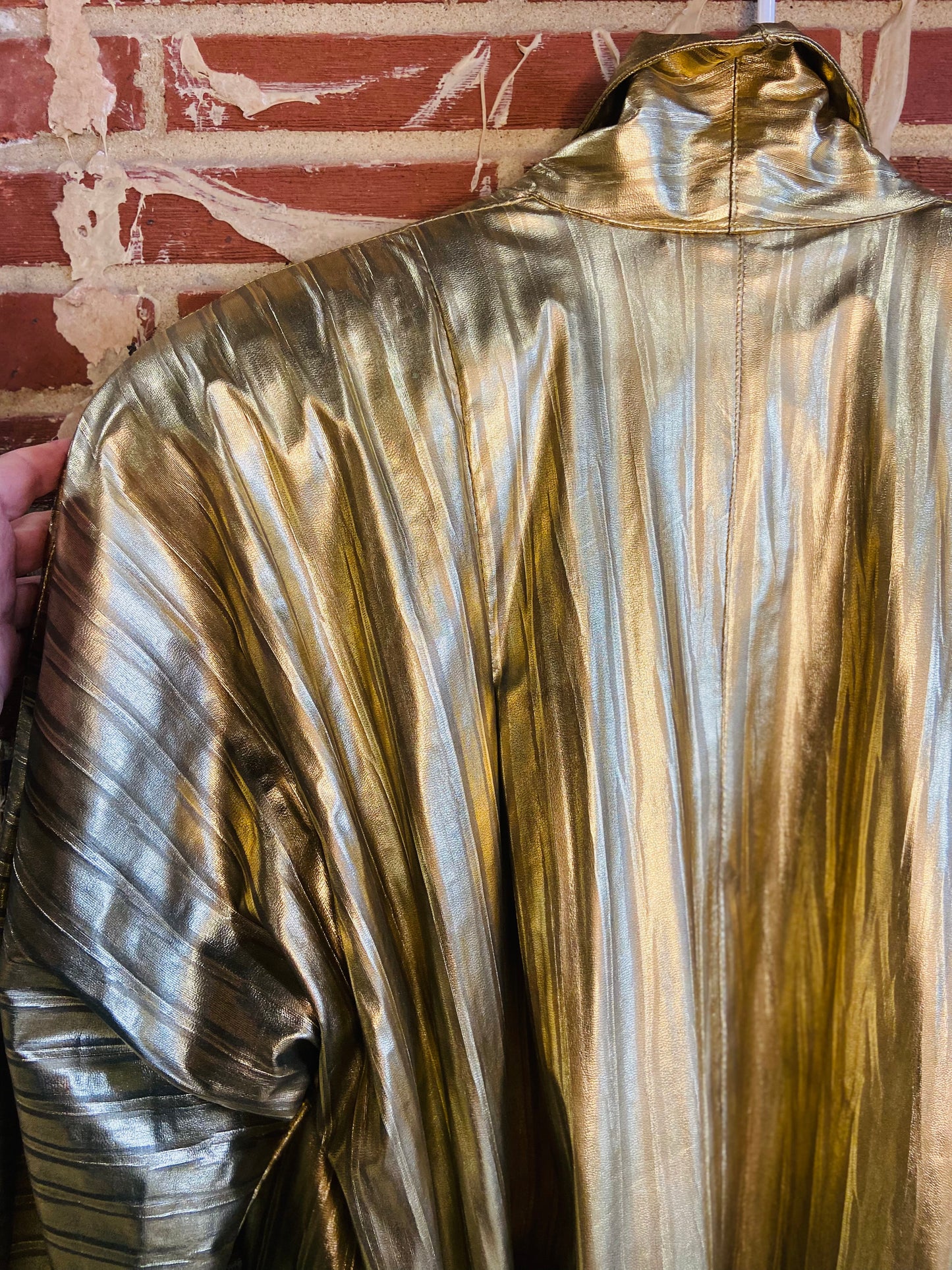 80s Metallic Gold Dream Jacket