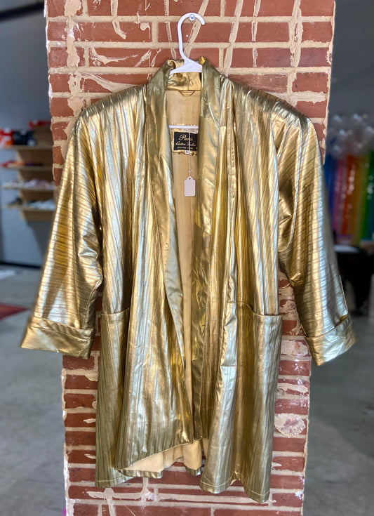 80s Metallic Gold Dream Jacket