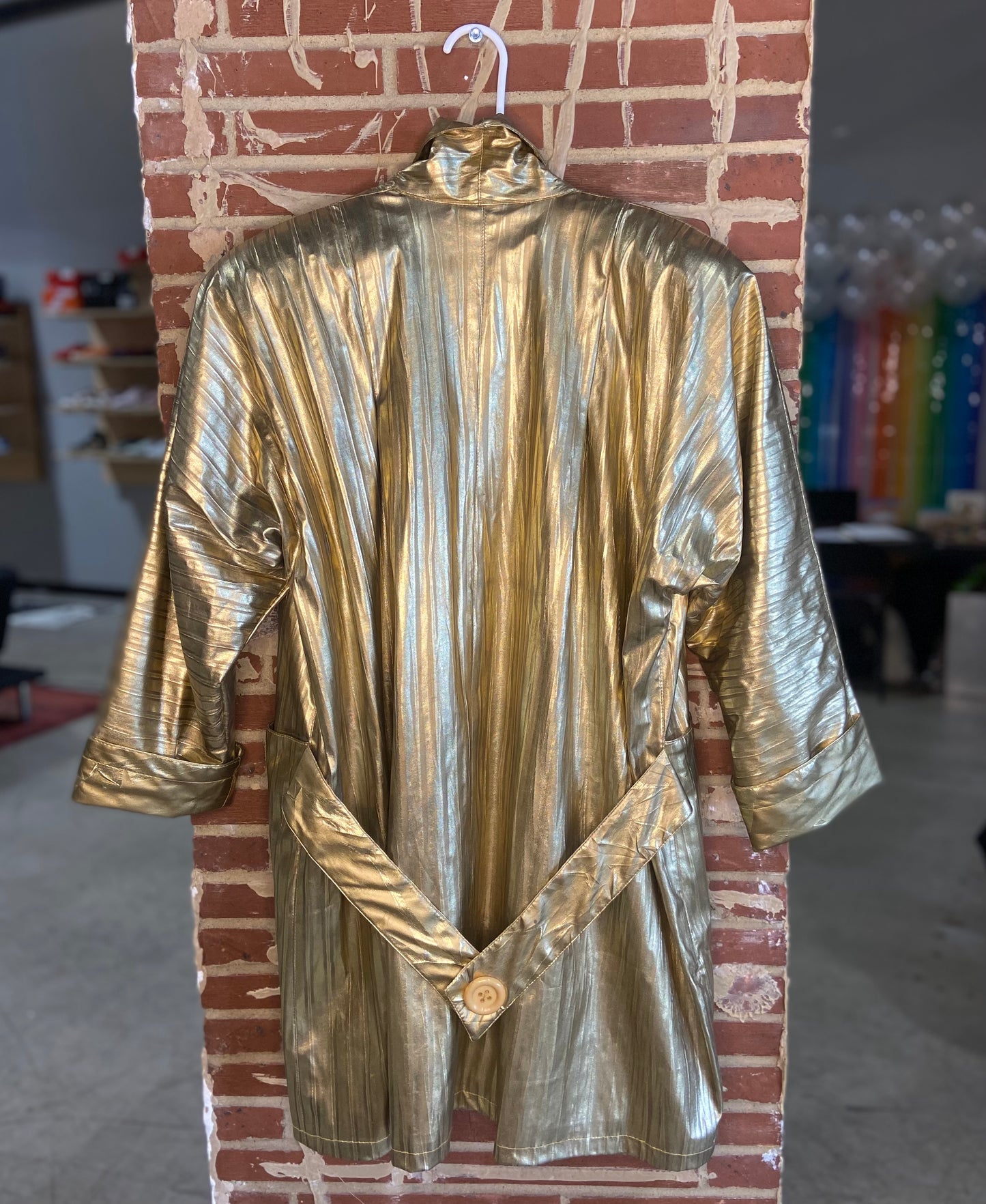 80s Metallic Gold Dream Jacket